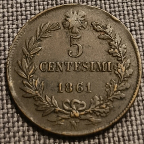 Centesimi 1861 napoli bb - centesimi,