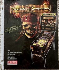 Stern PIRATI DEI CARAIBI - Volantino/opuscolo flipper