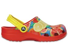 Girls classic fruit crocs - girls,