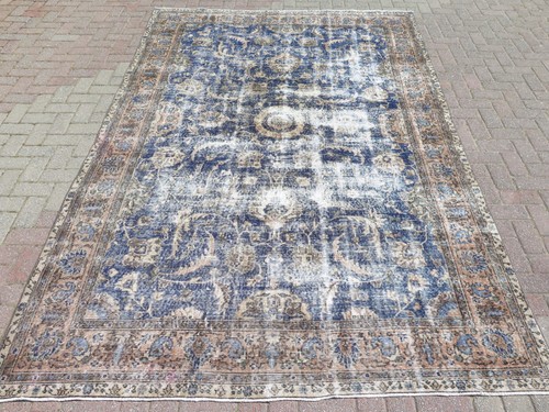 Tappeto moderno turco blu