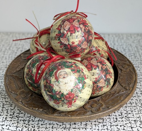 Vintage cartapesta decoupage - vintage, 6