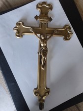 Crocifisso In Ottone Pesante