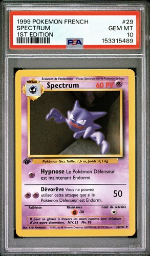 1999 pokemon french 1st - pokemon,