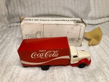 Raro contenitore camion JUE Minimac Brasil Scania Vabis Beba Coca Cola 1:50 nuovo con scatola