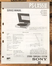 Sony PS-LX55 MK2 / II