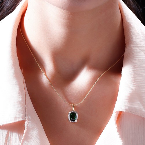 Ciondolo diopside cromato