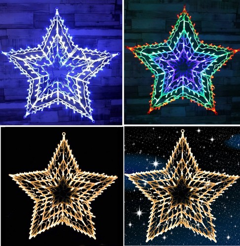 Nuove luci stella natale - stella, di