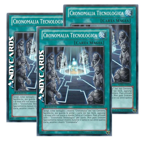 Cronomalia tecnologica - cronomalia, 3x