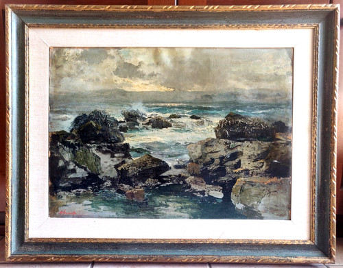 Opera unica dipinto - , olio