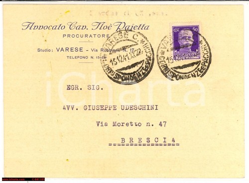 1941 varese senatore - -,