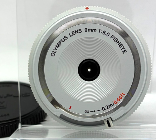 Olympus fisheye lens 9mm - 9mm, f/8