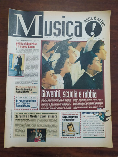 Rivista musica rock altro - &,