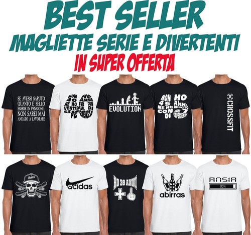 Shirt uomo in super - t-shirt,