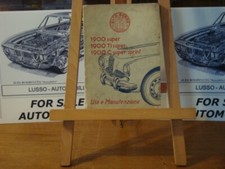 Manuale Alfa Romeo 1900 Super