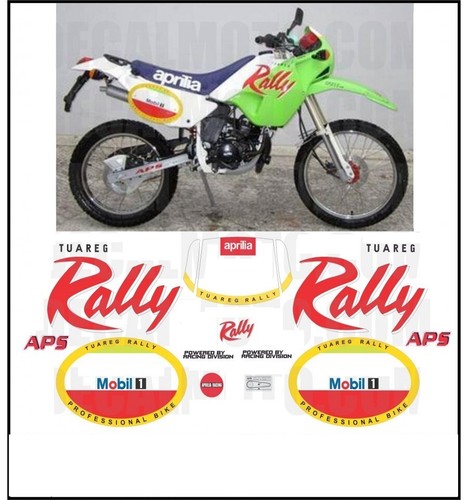 Adesivi tuareg 1990 - adesivi, rally
