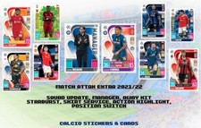 Topps Match Attax Extra 2021/22 2022 Squad Update Manager Away Kit Shirt Service