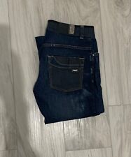 Cnc costume national jeans uomo, taglia 33, blu, originali