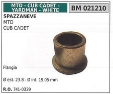 Flangia MTD spazzaneve  021210