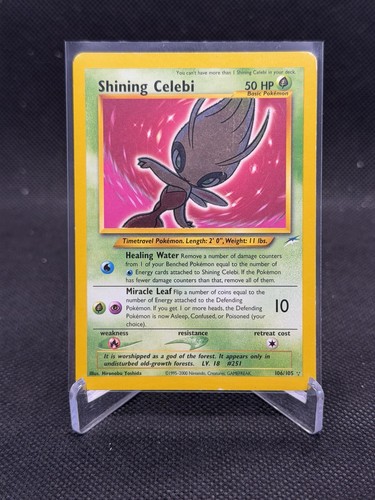 Shining celebi 106 105 - shining, neo