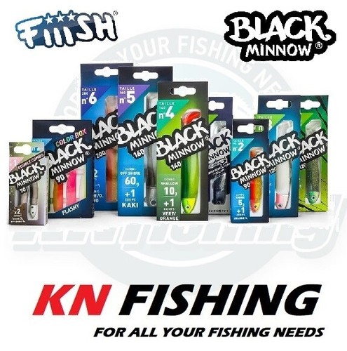 Fiiish black minnow collection - black,