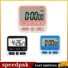 Timer da cucina digitale LCD grande 8 cm conto alla rovescia orologio utensile da cucina