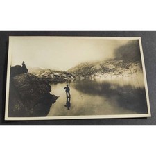 Cartolina Valli di Lanzo (Valle Grande) - Lago d'Unghiasse - Nel Vallone Omonimo