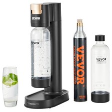 VEVOR Macchina Acqua Frizzante Macchina Soda 2 Bottiglie in PET 1 Bombola di CO2