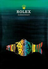 Rolex Submariner Fish Poster