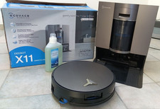 Ecovacs Deebot X11 OmniCyclone Robot Aspirapolvere Senza Sacco con Roller Mop