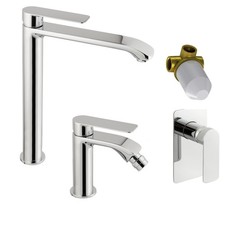Miscelatore lavabo alto, bidet
