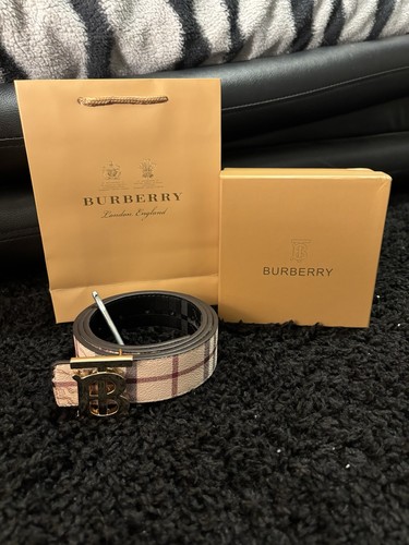 Cintura burberry reversibile - burberry,