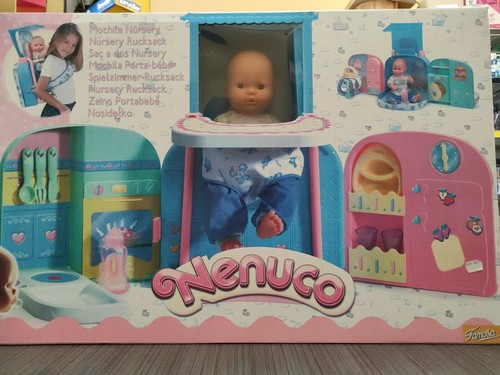 Nenuco con zaino porta bebe - porta, bebe'