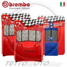 PASTIGLIE BREMBO DUCATI MONSTER S2R 1000 2006 2007 2008 KIT ANTERIORI+POST. S2 R