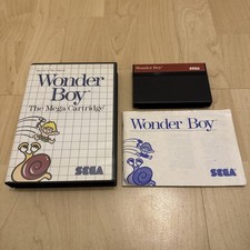 WONDER BOY SEGA MASTER SYSTEM