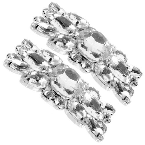 Clip per scarpe cristallo - clip,