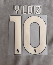YILDIZ JUVE NOME+NUMERO TERZA MAGLIA 2025-2026