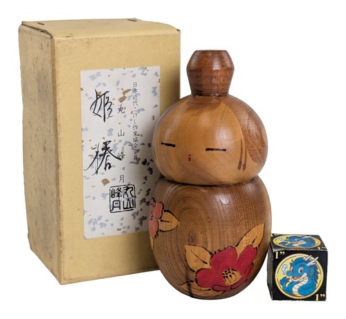 Bambola creativa kokeshi - bambola,