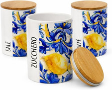 Set 3 Barattoli Cucina