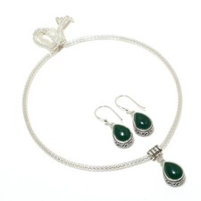 Set collana orecchini - orecchini, fatti