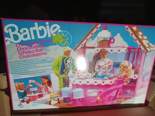Barbie chocolate shop - barbie,