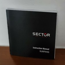 LIBRETTO CRONOGRAFO SECTOR MASTER SURFING - RARO