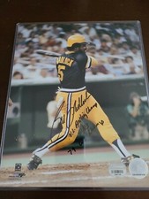 Bill Madlock Signed 8X10