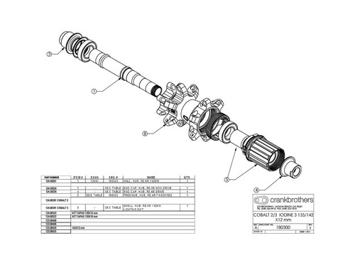 Crankbrothers buje trasero - crankbrothers,