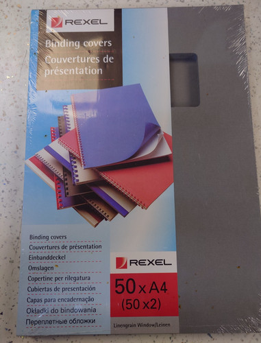 Rexel copri rilegatura con - rexel,