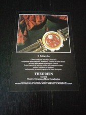 1995 THEOREIN IL SALTARELLO VINTAGE WATCH OROLOGIO AD PUBBLICITA