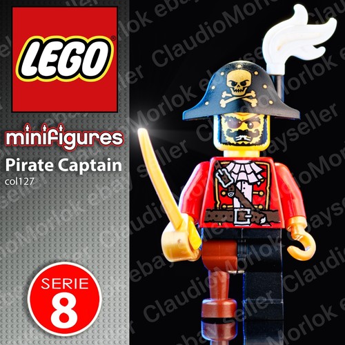 Lego pirate captain - pirate,