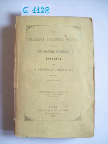 Pieralisi la filosofia - v.,