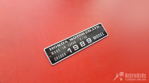 Honda cr500 500 - cr500, 1989