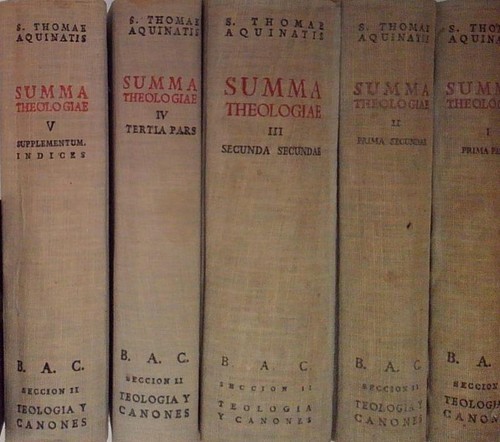 Summa theologiae teologia y - ,