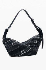 Desigual Accessori Donna Borse Borsa Nero Unica 1 Manico A Spalla Regolabile, Fi